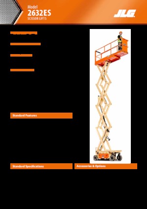 Ножичні підйомники колісні JLG 2632ES