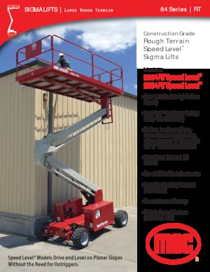 Ножичні підйомники колісні MEC 2684RT