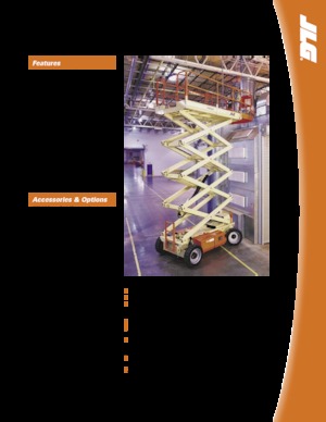 Ножичні підйомники колісні JLG 4069LE