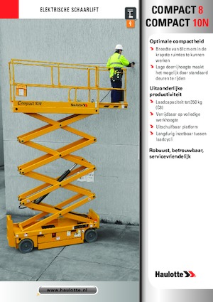 Ножичні підйомники колісні Haulotte Compact 10N