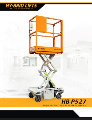 Ножичні підйомники колісні Custom Equipment HB-P527