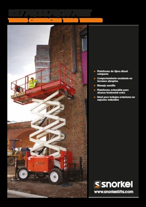 Ножичні підйомники колісні Snorkel S2770RT