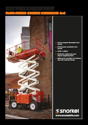 Ножичні підйомники колісні Snorkel S2770RT