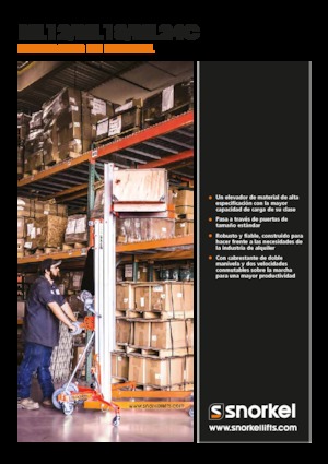 Ножичні підйомники колісні Snorkel S3010P