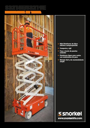 Ножичні підйомники колісні Snorkel S3215E