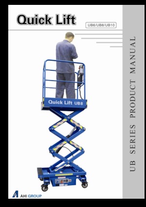 Ножичні підйомники колісні AHI UB8