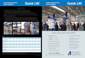 Ножичні підйомники колісні AHI UB8