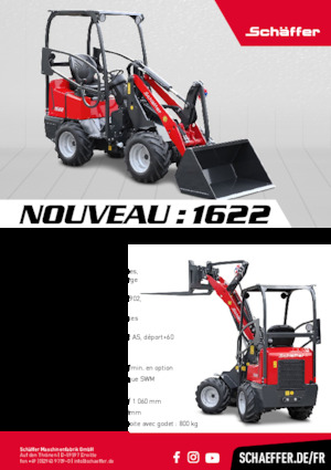 Дворовий навантажувач Schäffer 1622