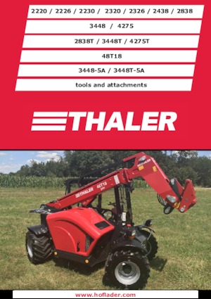 Дворовий навантажувач Thaler 2230 L