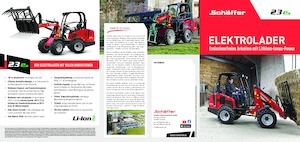 Електричний колісний навантажувач Schäffer 23e 