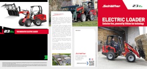 Електричний колісний навантажувач Schäffer 23e 