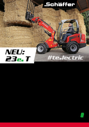 Електричний колісний навантажувач Schäffer 23e T 