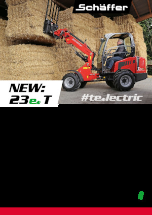 Електричний колісний навантажувач Schäffer 23e T 