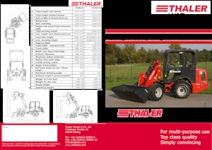 Дворовий навантажувач Thaler 3248 T