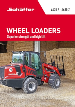 Колісні навантажувачі Schäffer 4670 Z 