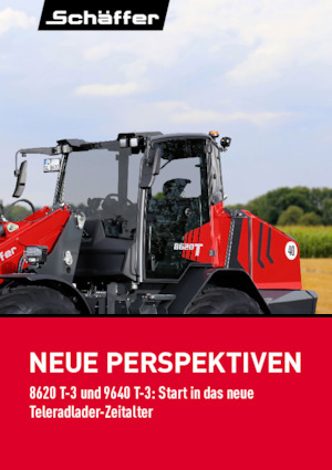 Дворовий навантажувач Schäffer 8620 T-3