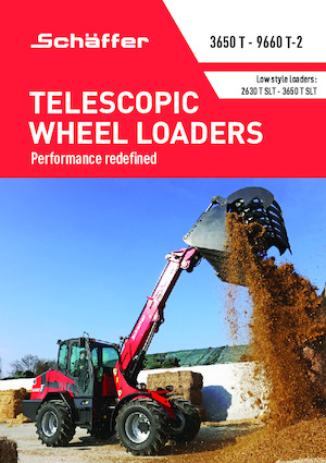 Дворовий навантажувач Schäffer 8620 T-2