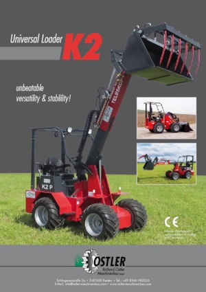 Дворовий навантажувач Ostler K2
