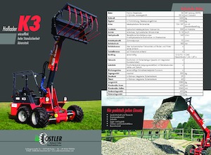 Дворовий навантажувач Ostler K3