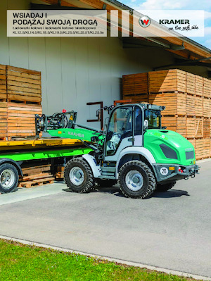 Дворовий навантажувач Kramer KL14.5