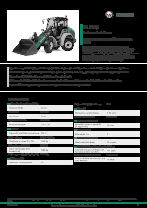 Дворовий навантажувач Kramer KL19.5L