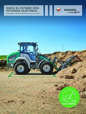 Дворовий навантажувач Kramer KL25.5e