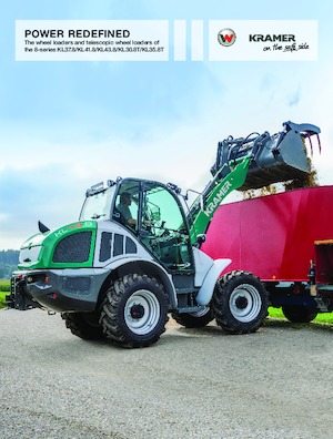 Дворовий навантажувач Kramer KL35.8T 