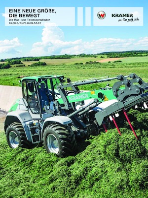 Дворовий навантажувач Kramer KL55.8T