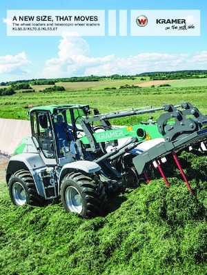 Дворовий навантажувач Kramer KL55.8T