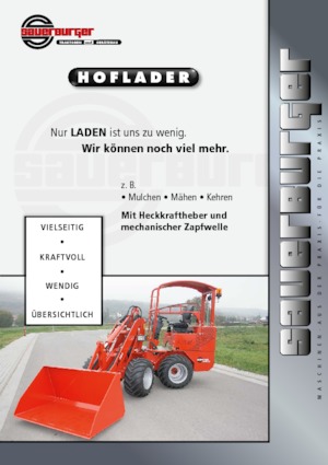 Дворовий навантажувач Sauerburger SH 400