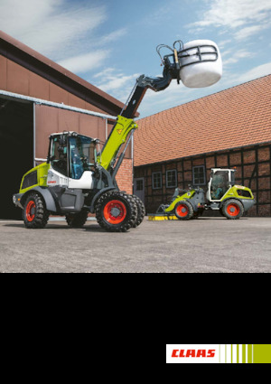 Дворовий навантажувач Claas Torion 530