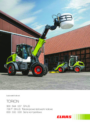 Дворовий навантажувач Claas Torion 530