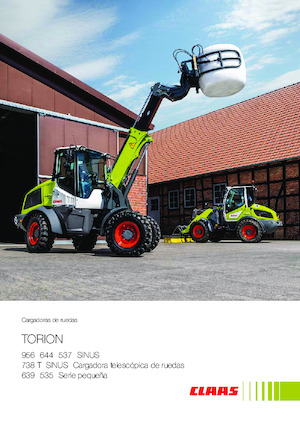 Дворовий навантажувач Claas Torion 535