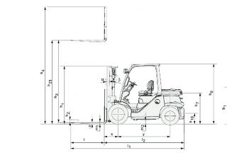 Розміри Toyota 40-8 FD 80N  