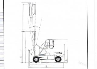 Розміри Linde C 80/4 