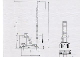 Розміри Linde C 80/7 
