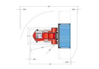 Розміри Kalmar DCE 80-45 E6 