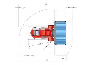 Розміри Kalmar DCE 80-45 E7 