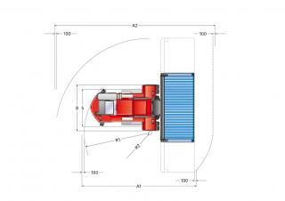 Розміри Kalmar DCE 90-45 E7 