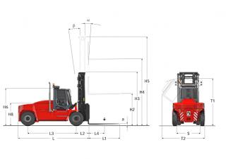 Розміри Kalmar DCG 160-12 