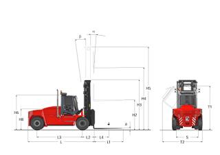Розміри Kalmar DCG 70-32 E3 
