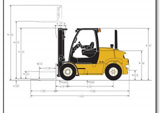 Розміри Yale GDP 60VX Base 