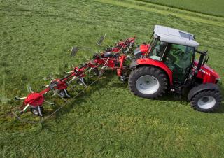 барабанні сіноворушилки Fella Sanos 8608 DN