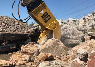 Навісне обладнання Бетонні подрібнювачі OSA Demolition Equipment FPV 30 