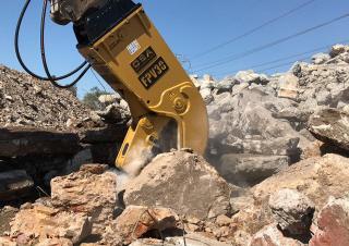 Навісне обладнання Бетонні подрібнювачі OSA Demolition Equipment FPV 30 
