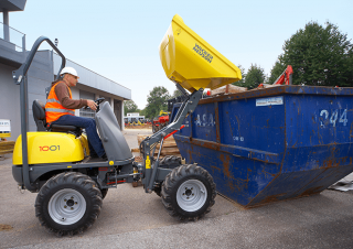 Колісні самоскиди Wacker Neuson 1001 