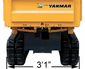 Гусеничні самоскиди Yanmar C 12 RB
