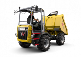 Колісні самоскиди Wacker Neuson DV100 dual view