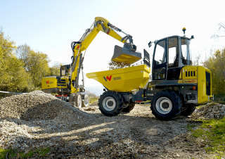 Колісні самоскиди Wacker Neuson DV60 dual view