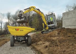 Колісні самоскиди Wacker Neuson DW50
